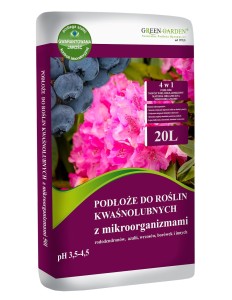 Podłoże do roślin kwaśnolubnych z mikroorganizmami 20L 